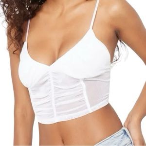 Garage Sweetheart Mesh Cami | Size Medium